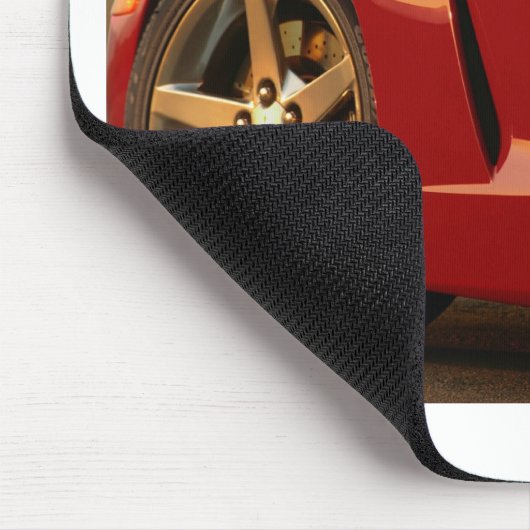 Mijn Rode Corvette Muismat (Hoek)