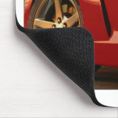 Mijn Rode Corvette Muismat (Hoek)