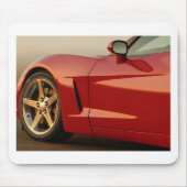 Mijn Rode Corvette Muismat (Voorkant)