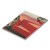 Mijn Rode Corvette Notitieblok (Linkerzijde)