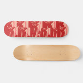 Mijn Rode Corvette Persoonlijk Skateboard (Horizontaal)