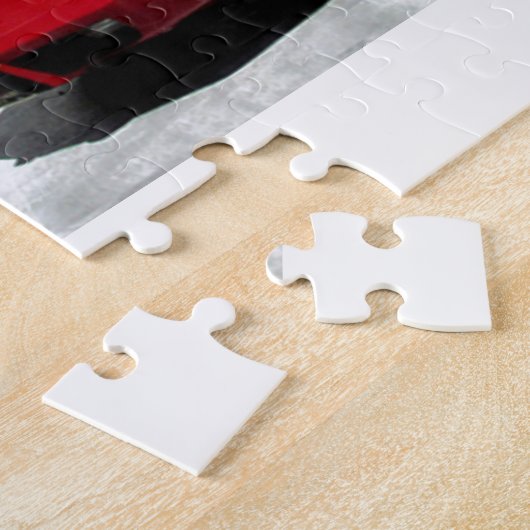 Mijn Rode Corvette uit 1979 Legpuzzel (Zijkant)