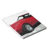 Mijn Rode Corvette uit 1979 Notitieblok (Schuin)