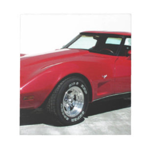 Mijn Rode Corvette uit 1979 Notitieblok