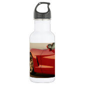 Mijn Rode Corvette Waterfles (Voorkant)