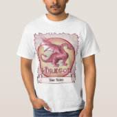 Mijn rode draak t-shirt (Voorkant)
