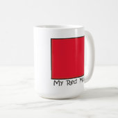 Mijn rode Mok (Voorkant rechts)