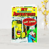 Mijn Romantische Avonturen Kaart (Gele Bloem)