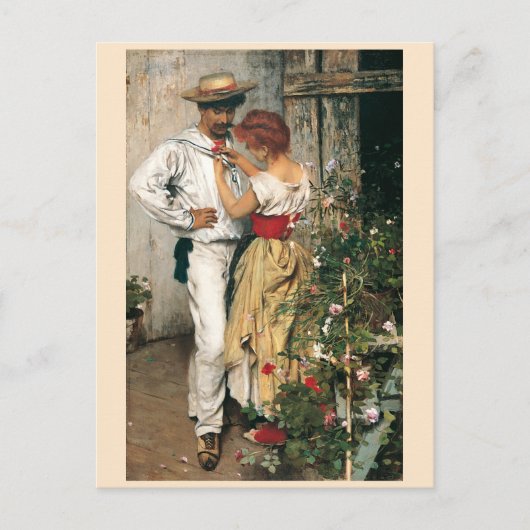 Mijn roodkop briefkaart (Voorkant)