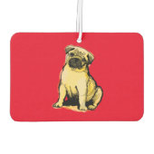 Mijn roomkleurige baby luchtverfrisser (Achterkant)