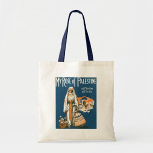Mijn Roos van Palestina canvas tas