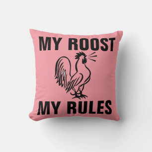 MIJN ROOST MIJN REGELS ROOSTER KUSSENS