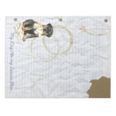 Mijn rottweiler Ate Mijn Lesson Plan Notitieblok (Voorkant)