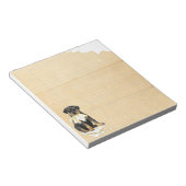 Mijn rottweiler Ate mijn thuiswerk Notitieblok (Schuin)