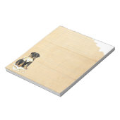 Mijn rottweiler Ate mijn thuiswerk Notitieblok (Linkerzijde)