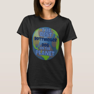 Mijn rottweiler is de beste hond ter wereld. t-shirt