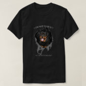 Mijn rottweiler is perfecte honden t-shirt (Design voorkant)
