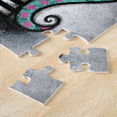 Mijn  roze lipstick Jigzaag Puzzle Legpuzzel (Zijkant)