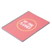 Mijn roze notities notitieboek (Linkerzijde)