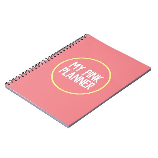 Mijn roze notities notitieboek (Linkerzijde)