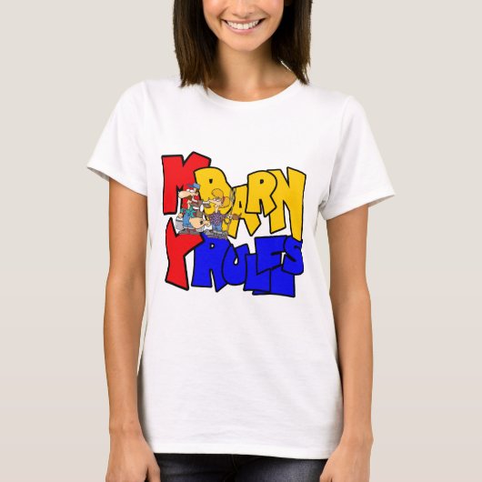 Mijn rug Mijn Koe van Regels T-shirt (Voorkant)