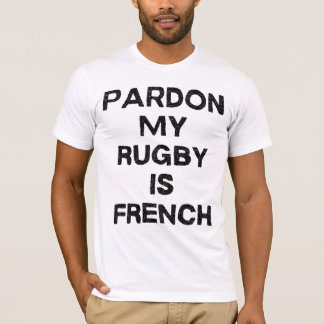 Mijn rugby is Frans. T-shirt
