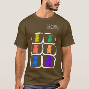 Mijn rugzak kan Beer van Gummy bevatten Funny Snoe T-shirt