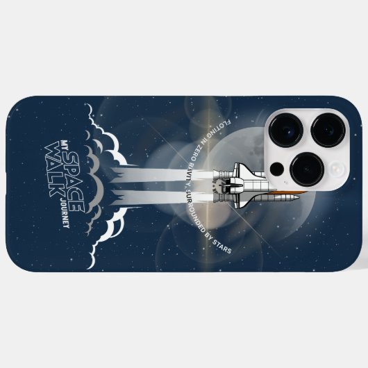 Mijn ruimtewandeling Reis (2e) | Case-Mate iPhone Case (Achterkant (horizontaal))