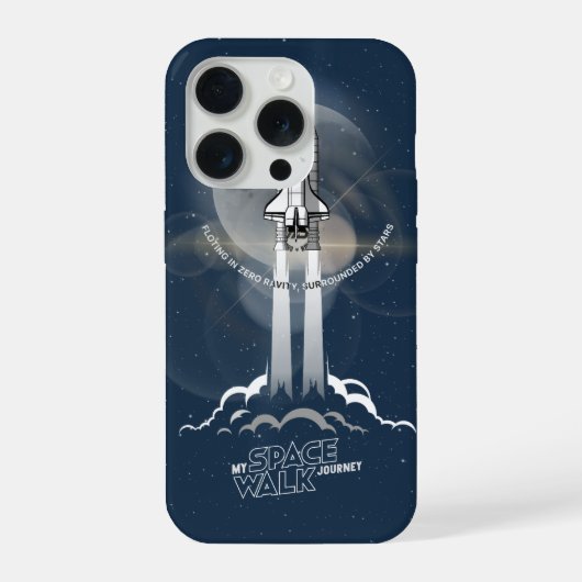 Mijn ruimtewandeling Reis (2e) | iPhone Hoesje (Achterkant)