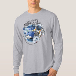 Mijn ruimtewandeling reis | Heren lange mouwen T-shirt