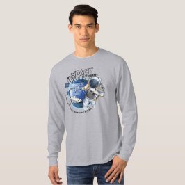 Mijn ruimtewandeling reis | Heren lange mouwen T-shirt