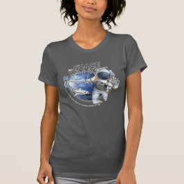 Mijn ruimtewandelreis (donkere modus) | Dames slan T-shirt