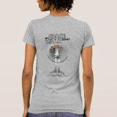 Mijn ruimtewandelreis | Vrouwen T-shirt (Achterkant)