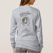 Mijn ruimtewandelreis | Vrouwen T-shirt (Achterkant)