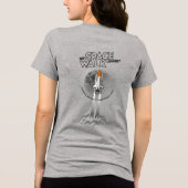 Mijn ruimtewandelreis | Vrouwen Tri-Blend Shirt (Achterkant)