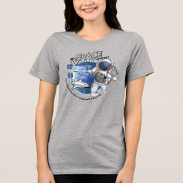 Mijn ruimtewandelreis | Vrouwen Tri-Blend Shirt