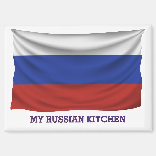 Mijn Russische keukenmagneet Magneet (Voorkant)