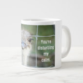 Mijn rust verstoren grote koffiekop (Voorkant rechts)