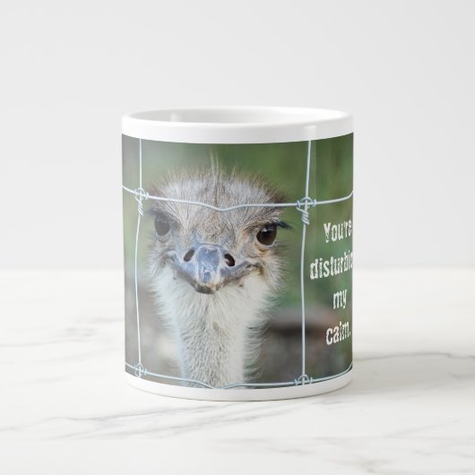 Mijn rust verstoren grote koffiekop (Voorkant)