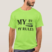 Mijn RV, mijn regels T-shirt (Voorkant)