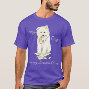 Mijn Samoyed Ate Mijn Lesson Plan T-shirt