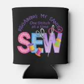 Mijn Saniteit weer herstellen Blikjeskoeler (Achterkant)