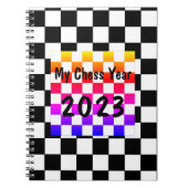 Mijn Schaakjaar 2023,  Notitieboek (Voorkant)
