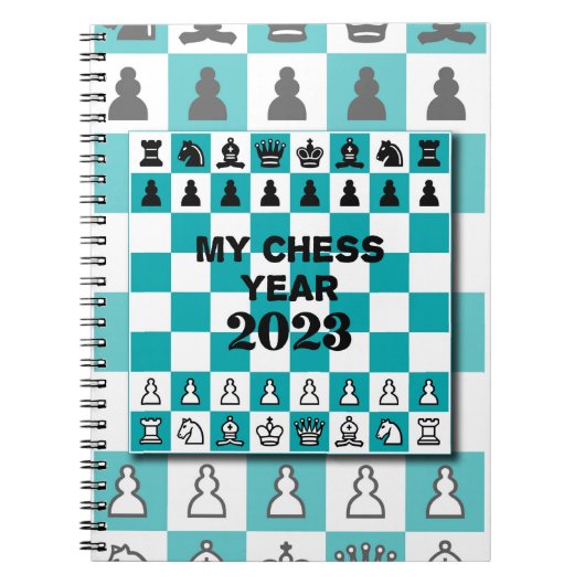 Mijn Schaakjaar 2025 Notitieboek (Voorkant)