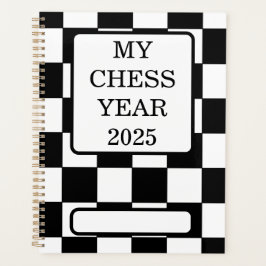 Mijn schaakjaar 2025 planner