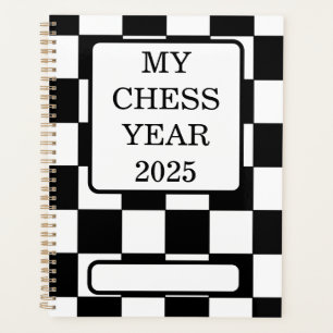 Mijn schaakjaar 2025 planner