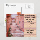 Mijn schaap hoort mijn stem Briefkaart (Voorkant / Achterkant)