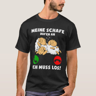 Mijn schaap zegt dat ik moet gaan. t-shirt