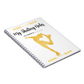 Mijn Schaatsnotitieboek Notitieboek (Rechterzijde)
