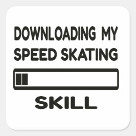 Mijn schaatsvaardigheid downloaden vierkante sticker